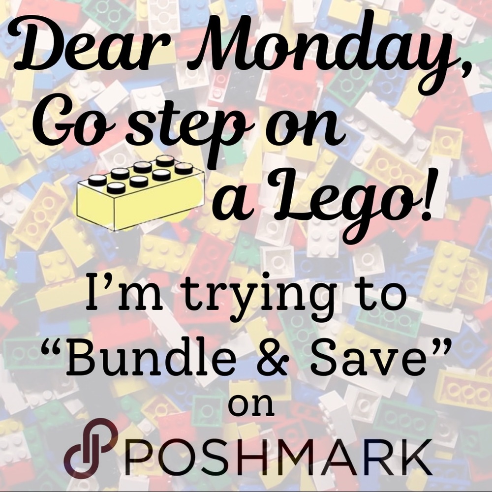 MONDAY!!  GO STEP ON A LEGO!